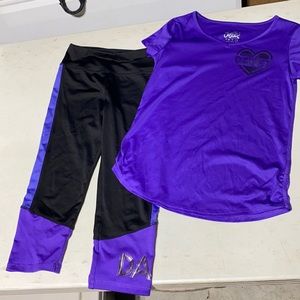 Justice Girls Dance Set (size 14)